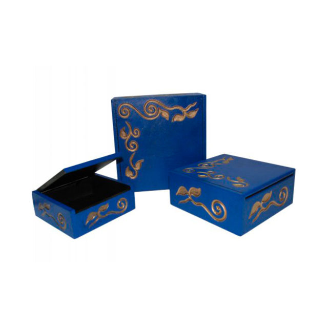 Caja Geo Azul